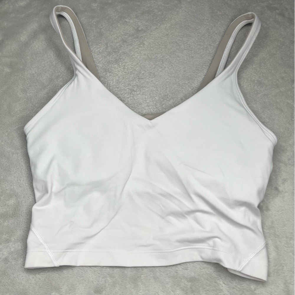 Lululemon White Tank Top size 4 or 6